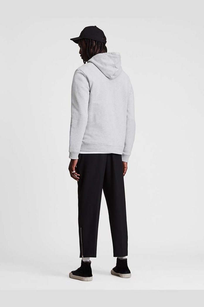AllSaints - Суичър Raven OTH Hoody сив MF064M