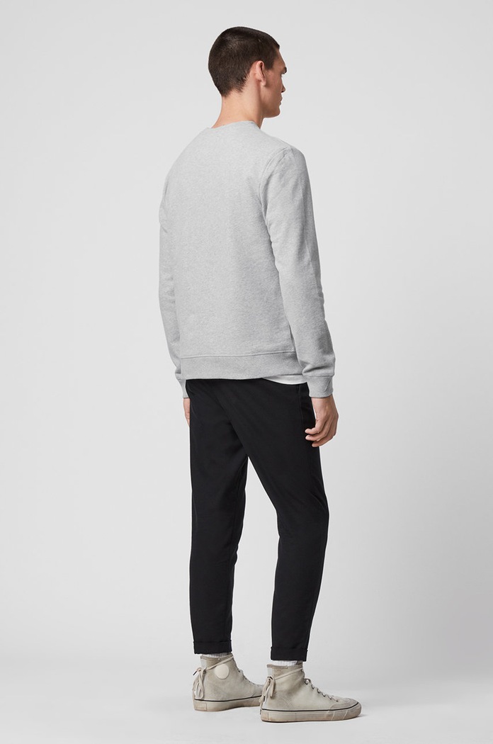 AllSaints - Mikina Raven Crew MF048K