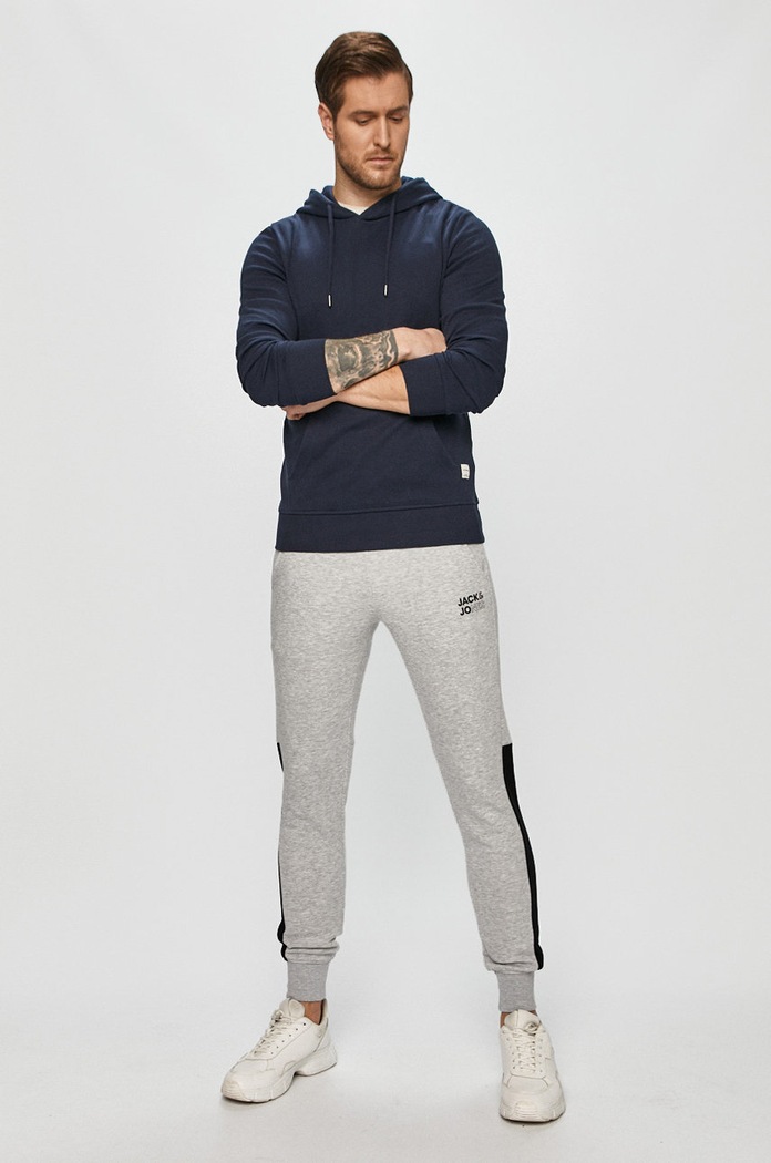 Jack & Jones Bluza 12182537 granatowy AA00