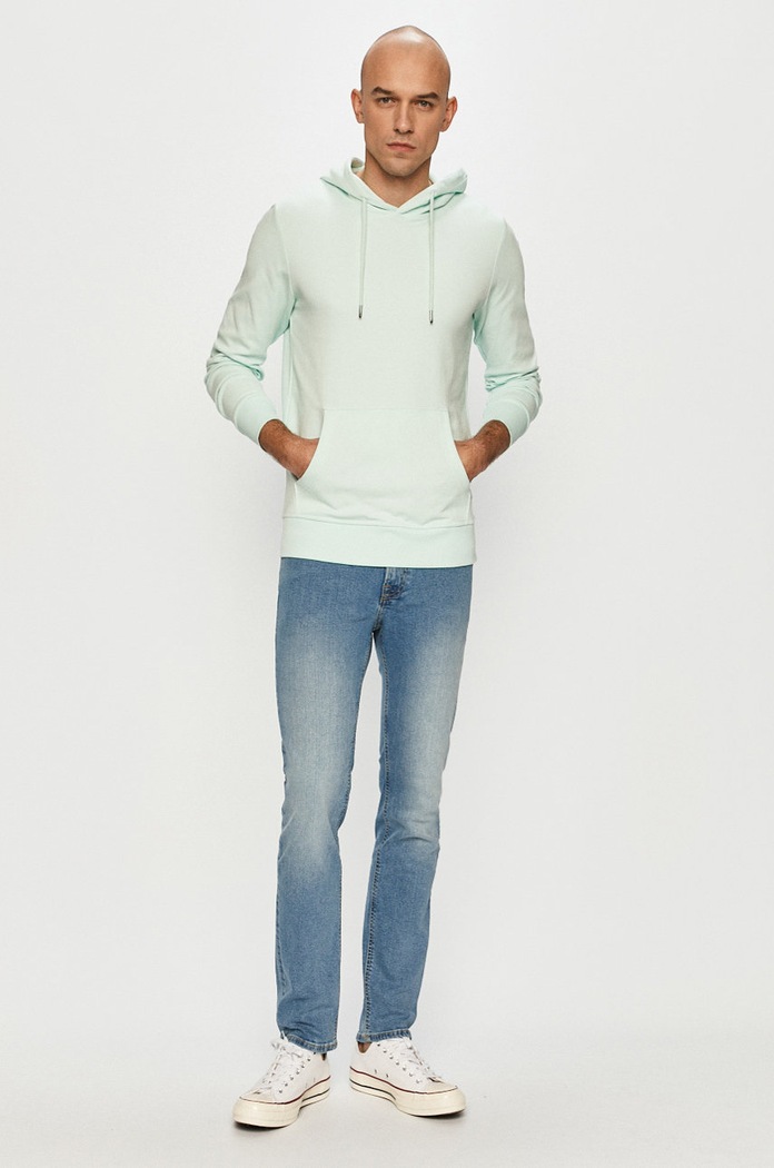 Jack & Jones Bluza 12182537 turkusowy AA00