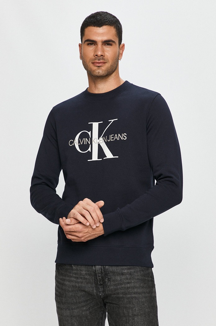 Calvin Klein Jeans bluză print bleumarin J30J314313.NOS