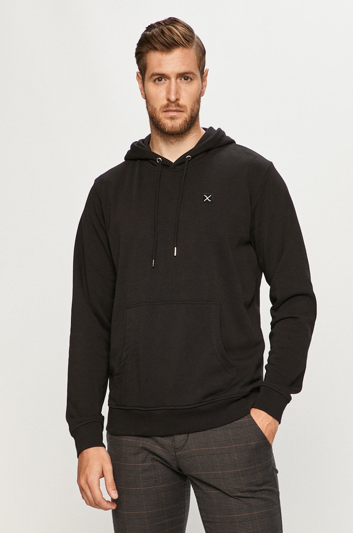 Clean Cut Copenhagen - Bluza bawełniana bawełna czarny CC1863.Black01