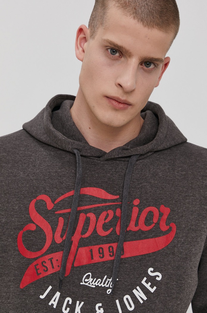 Jack & Jones - Bluza gri 12172349