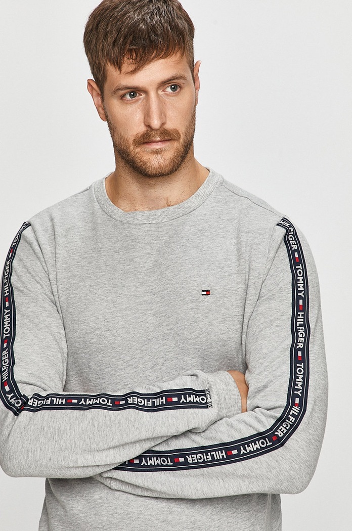 Tommy Hilfiger bluză gri UM0UM00705.NOS