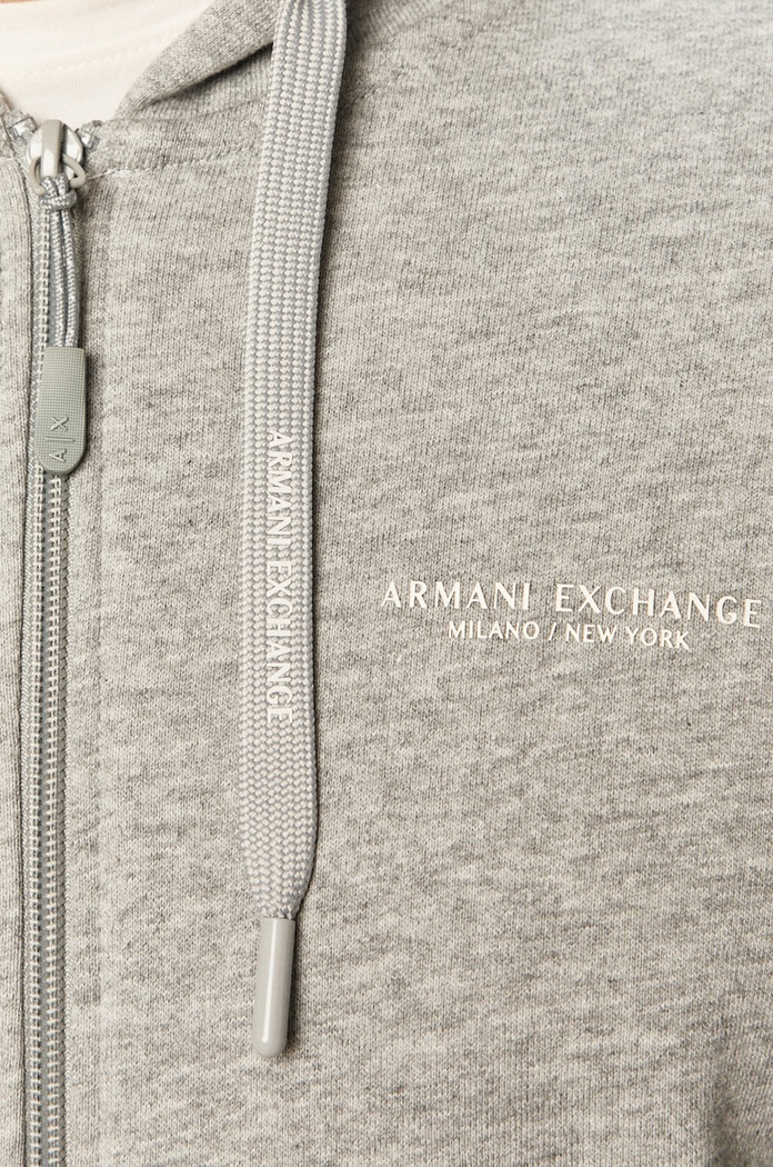 Mikina Armani Exchange 8NZM95.ZJKRZ šedá