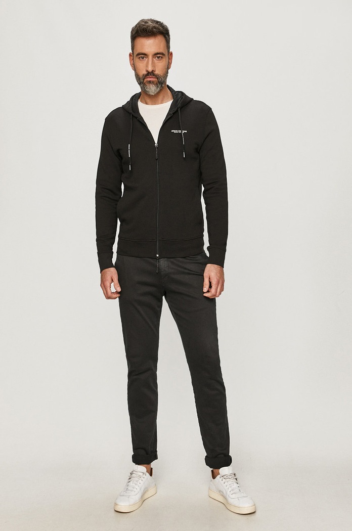 Armani Exchange bluza 8NZM95.ZJKRZ czarny AA00