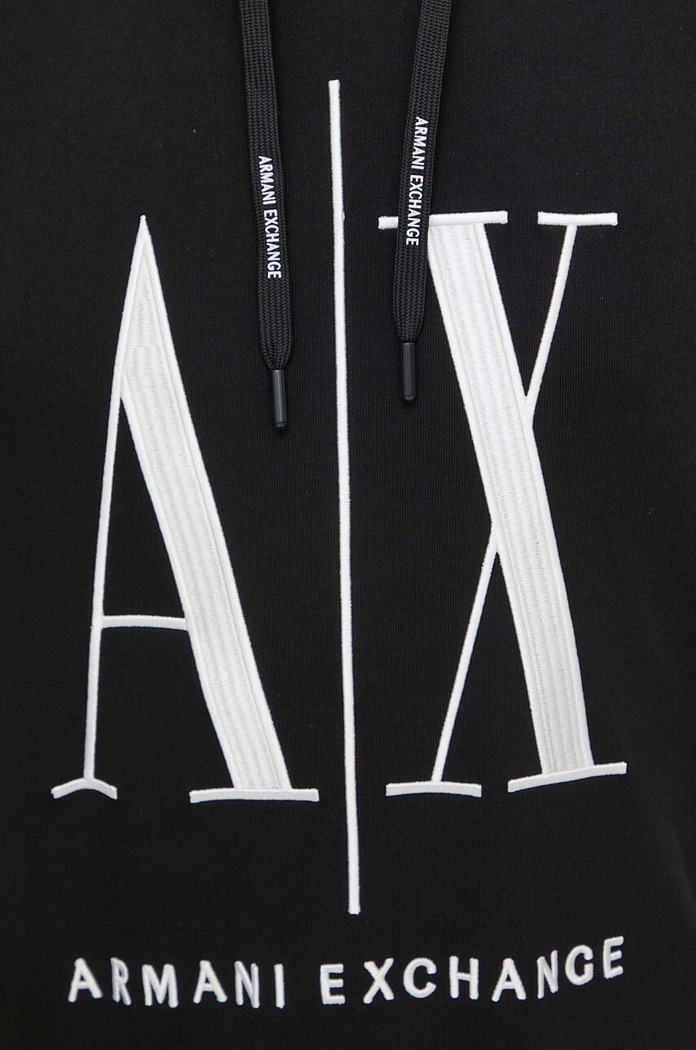 Mikina Armani Exchange černá 8NZMPC.ZJ1ZZ