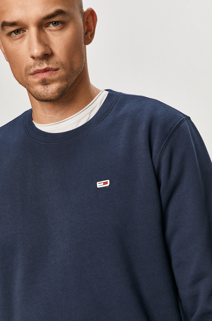 Dukserica Tommy Jeans mornarsko plava DM0DM09591