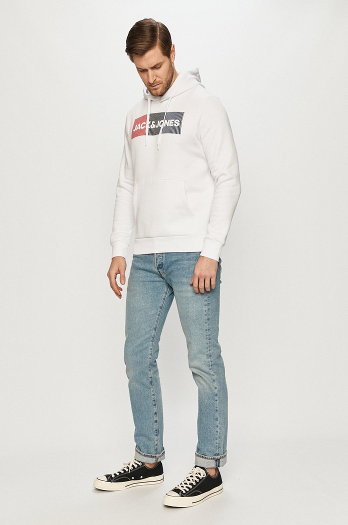 Jack & Jones - Pamučna majica 12152840. bijela AA00