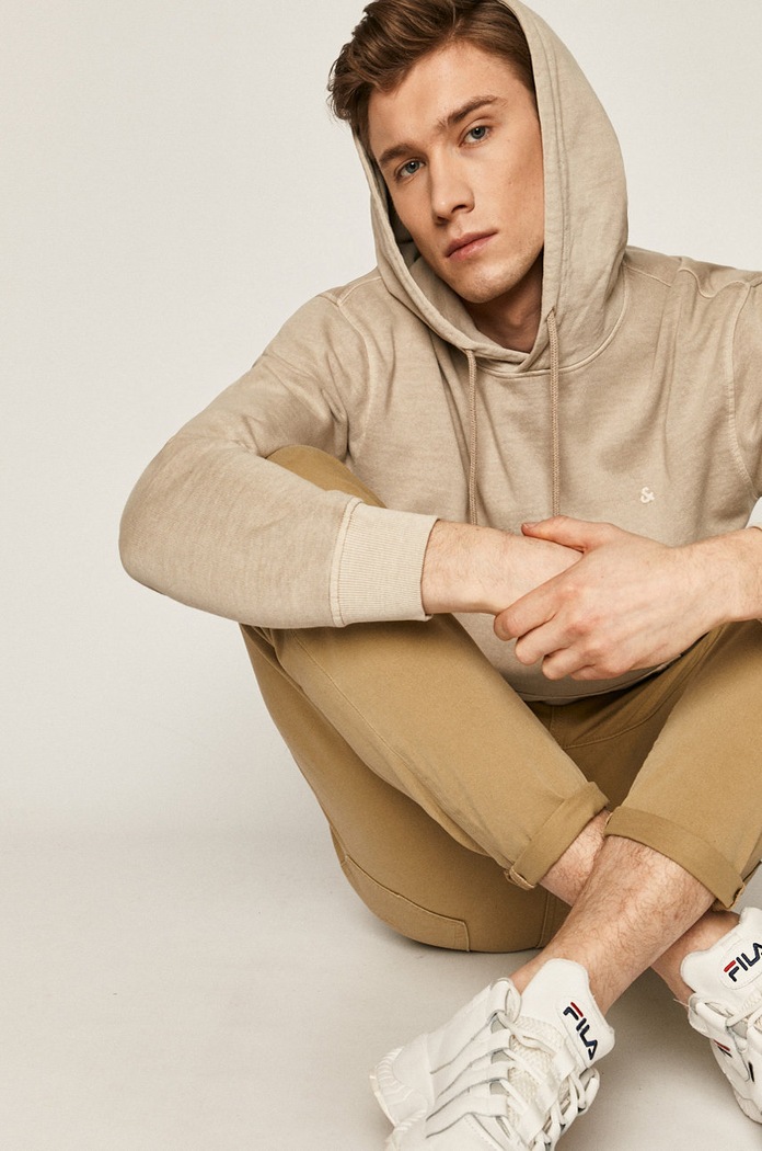 Jack & Jones - Bluza bawełniana szary 12174457.