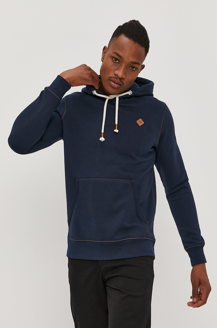 Jack & Jones Bluza z kapturem granatowy 12186763