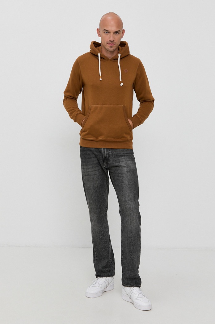 Jack & Jones Bluza 12186763 brązowy AA00