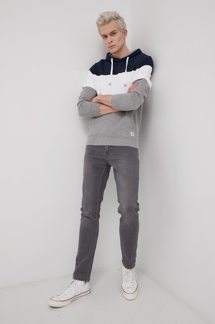 Tom Tailor Bluza 1021265.10695 szary AA00
