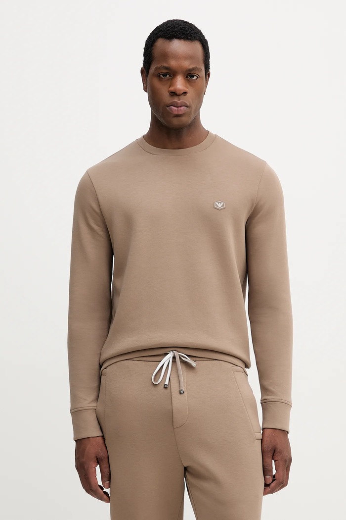 Emporio Armani Bluza bej 8N1MD1.1JHSZ