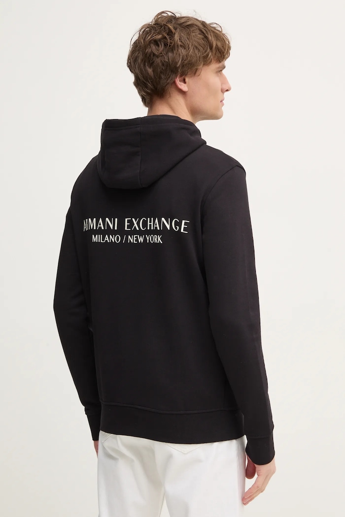 Odzież Armani Exchange bluza 8NZM94.ZJKRZ.NOS czarny