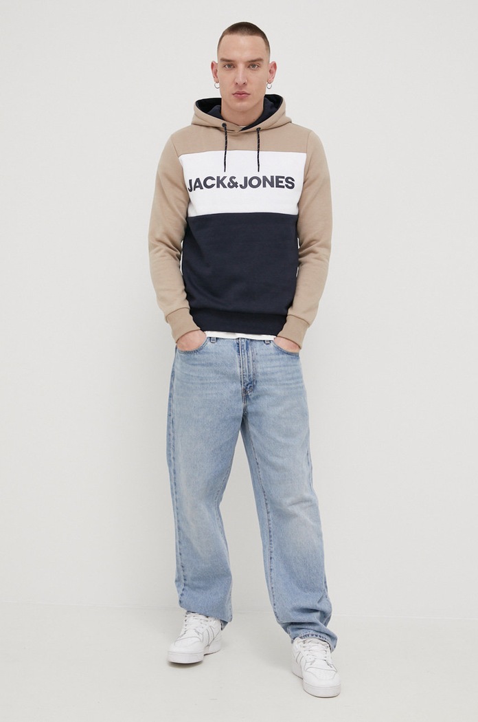 Mikina Jack & Jones 12172344.Crockery vícebarevná AA00