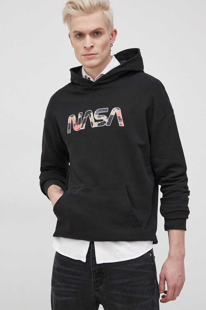Pamučna dukserica Only & Sons 22021871.Black crna AA00