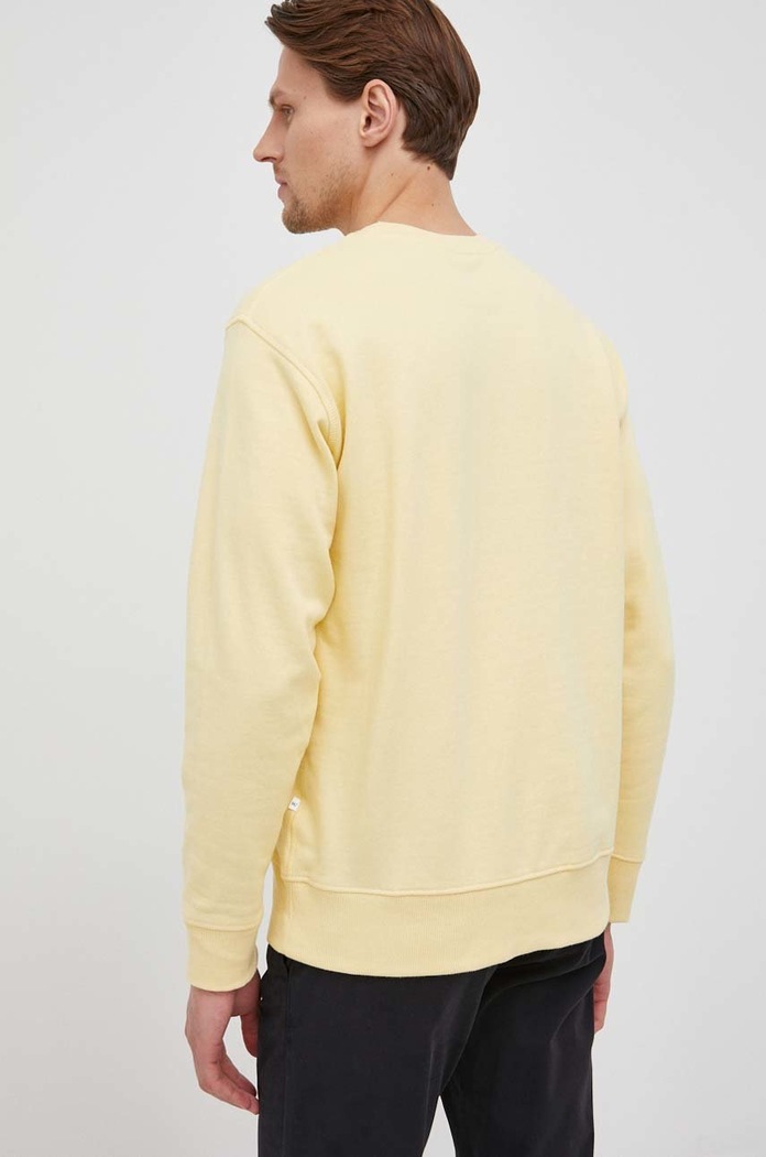 Odzież Selected Homme Bluza bawełniana 16077366.Sunlight żółty