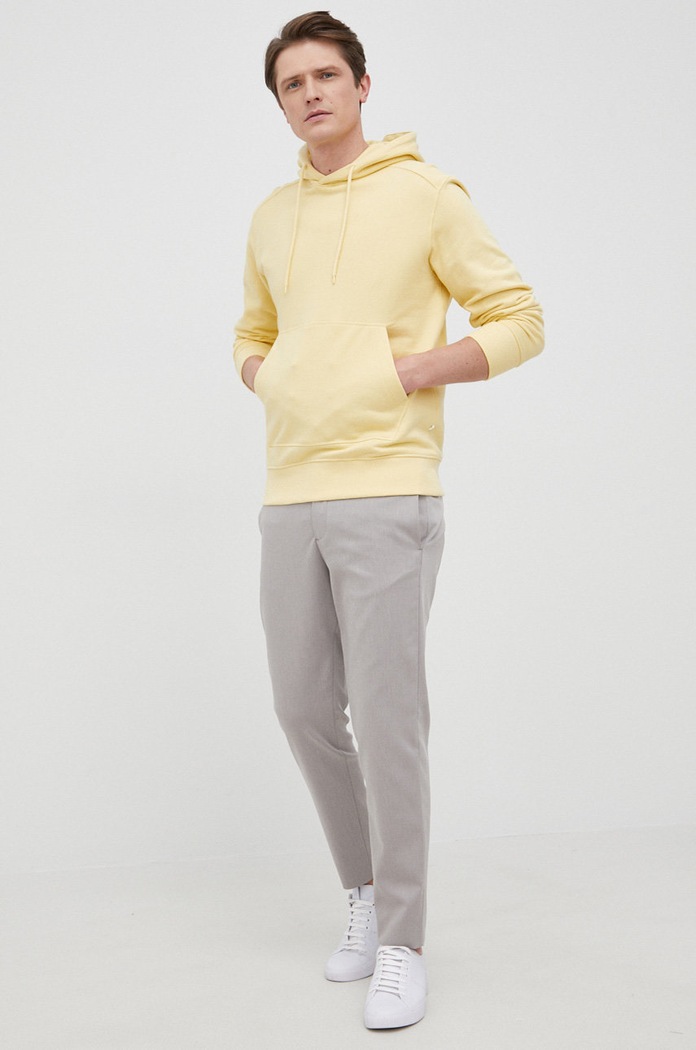Selected Homme Bluza bawełniana 16077368.Sunlight żółty AA00