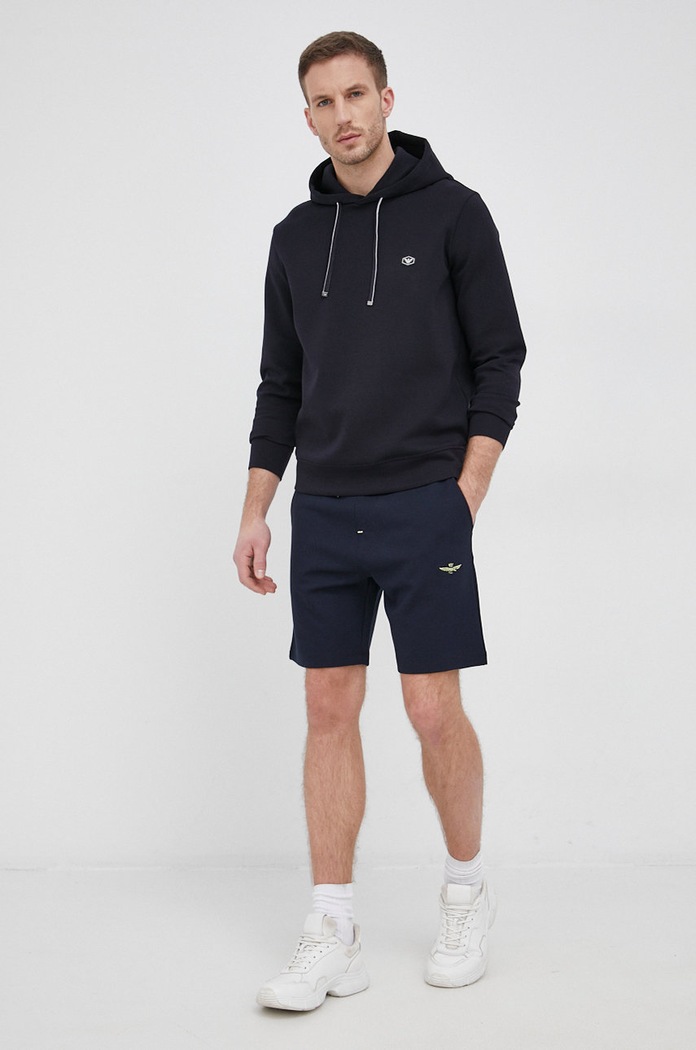 Dukserica Emporio Armani 8N1MD0.1JHSZ.NOS mornarsko plava AA00