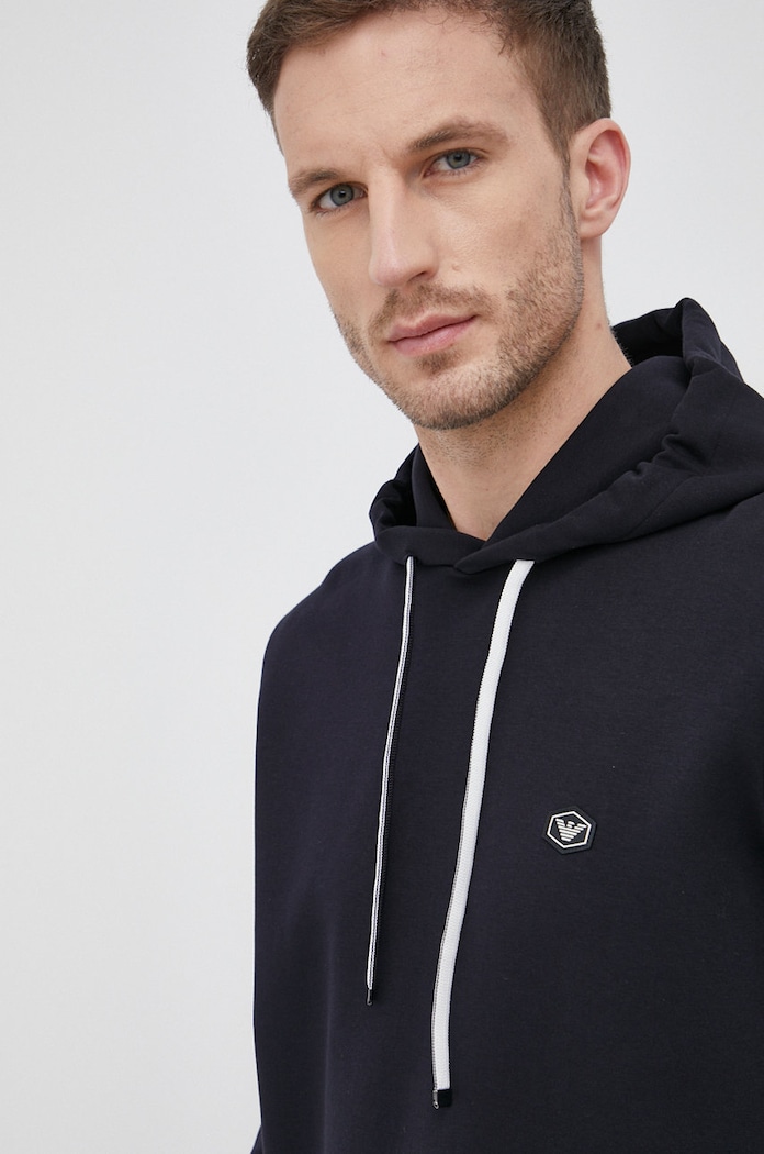 Dukserica Emporio Armani 8N1MD0.1JHSZ.NOS mornarsko plava