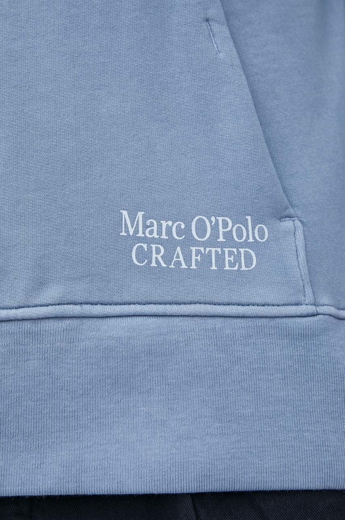 Marc O'Polo hanorac de bumbac M22402957100 albastru