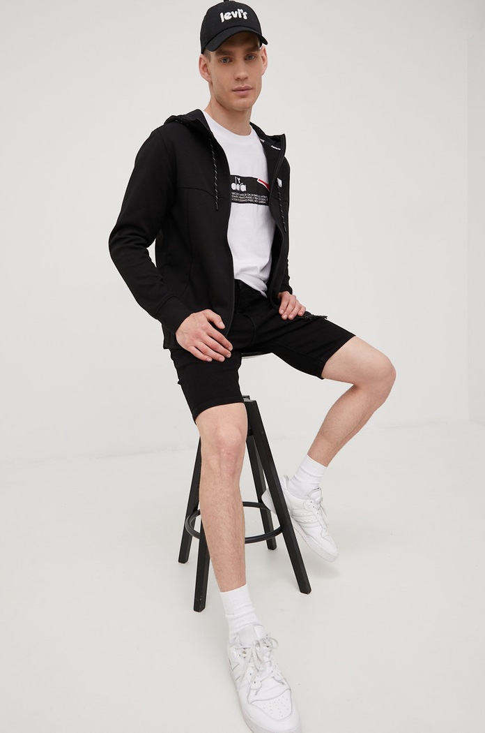Mikina Jack & Jones 12204926.Black čierna AA00