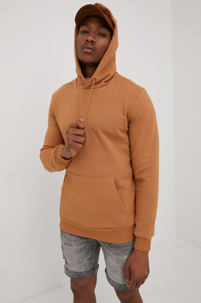 Mikina Only & Sons hnedá 22018685.Chipmunk