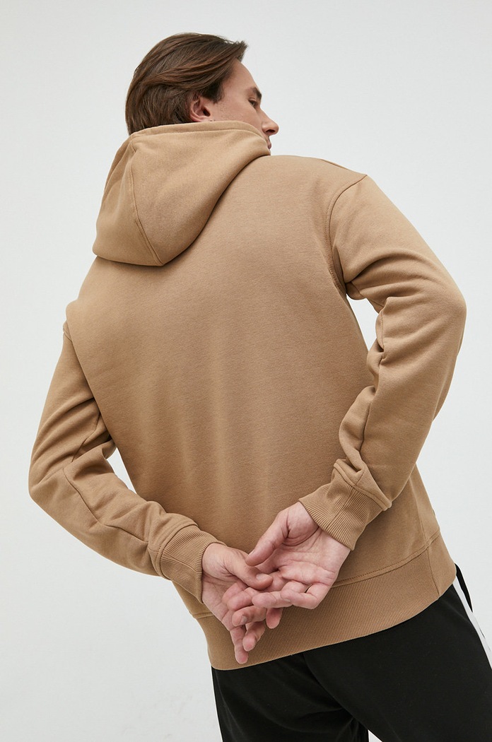 Odzież Jack & Jones Bluza 12176864.TigersEye brązowy