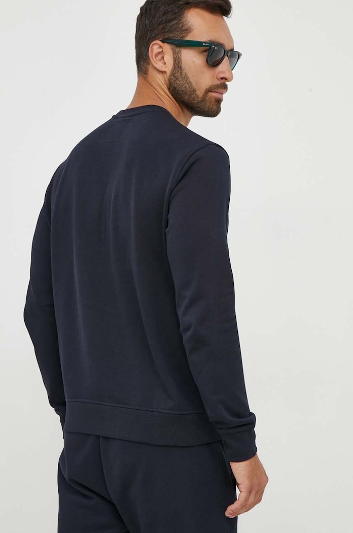 Oblečenie Bavlnená mikina Armani Exchange 8NZMPQ.ZJ1ZZ.NOS tmavomodrá