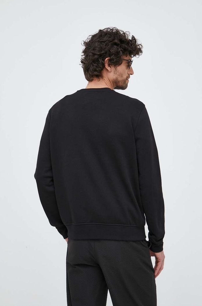 Bavlnená mikina Armani Exchange 8NZMPQ.ZJ1ZZ.NOS čierna AA00