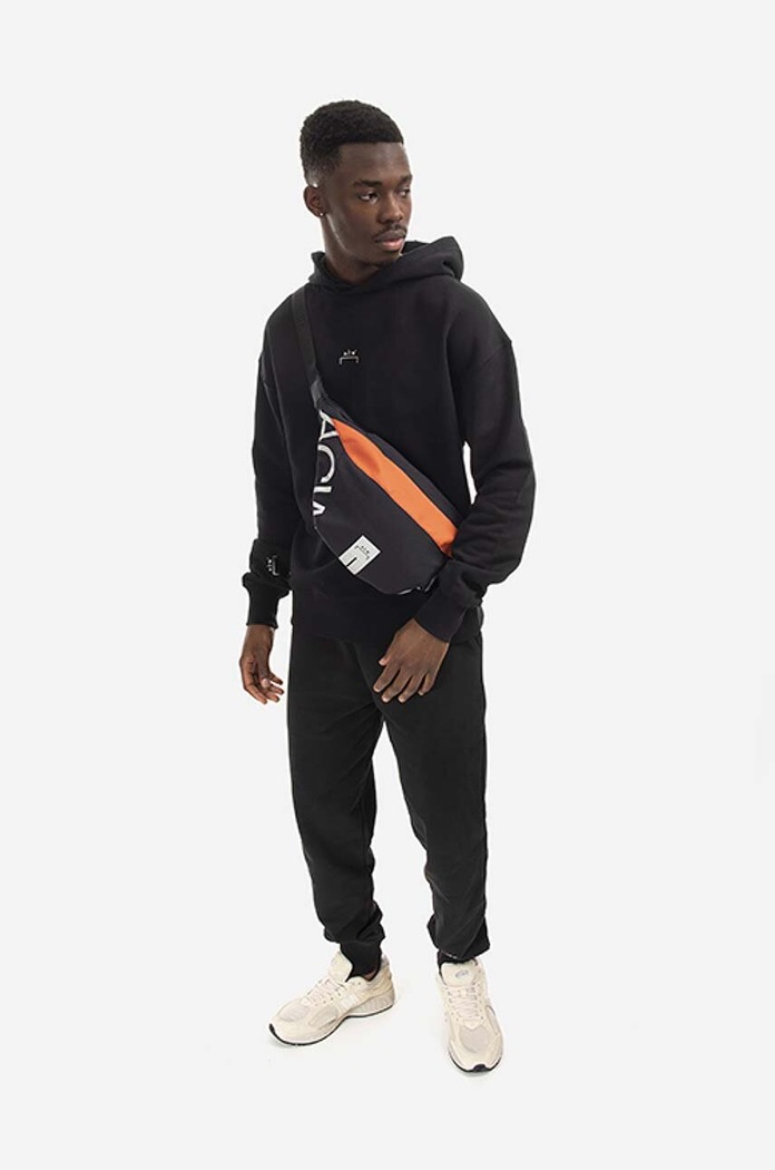 Bavlněná mikina A-COLD-WALL* Essential Hoodie ACWMW081. černá AA00