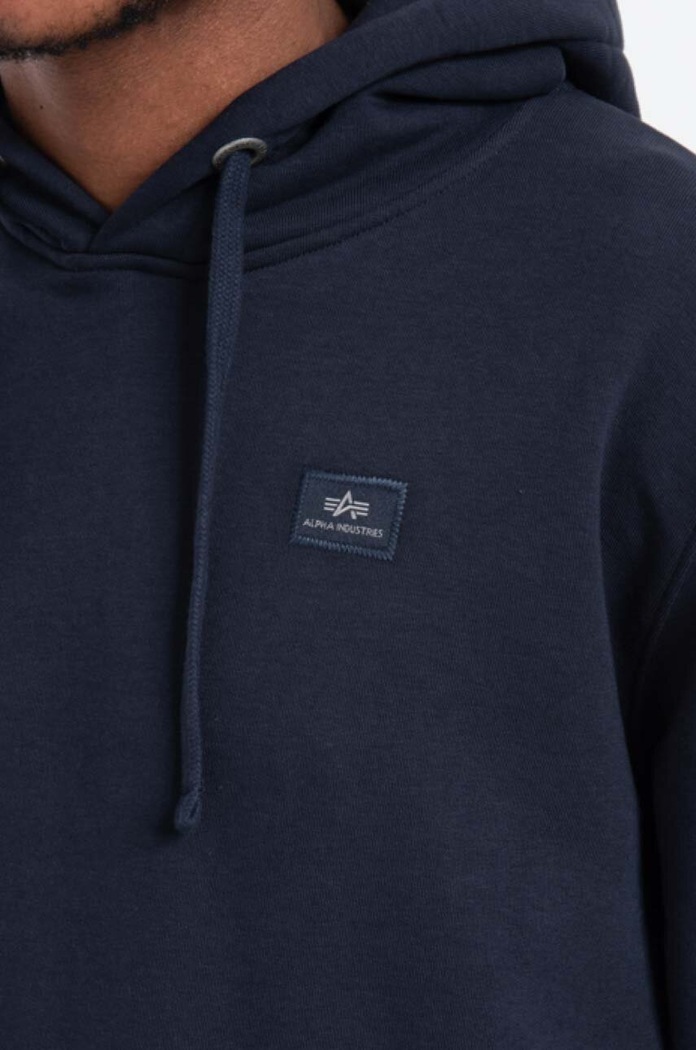 Mikina Alpha Industries X-Fit Hoody námořnická modř 158321.07