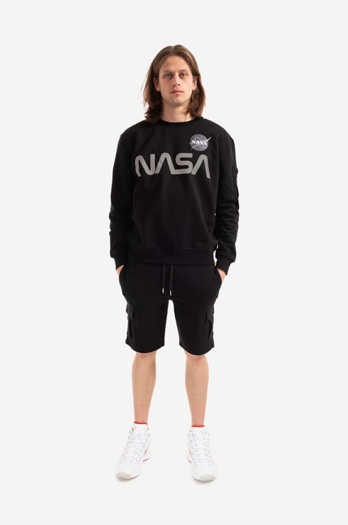 Mikina Alpha Industries 178309.03 černá AA00