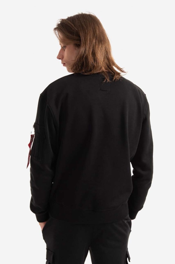 Oblečení Mikina Alpha Industries 178309.03 černá