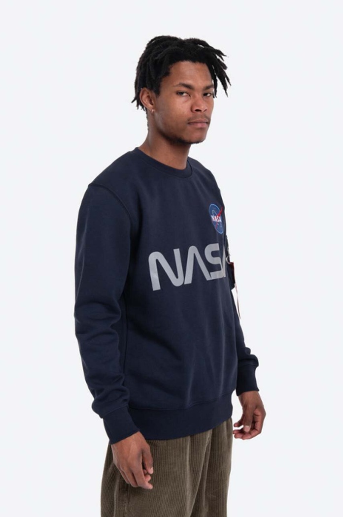 Alpha Industries bluza pozostałe granatowy 178309.07