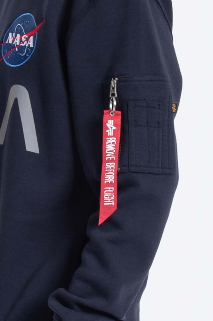 Alpha Industries bluza 178309.07 granatowy