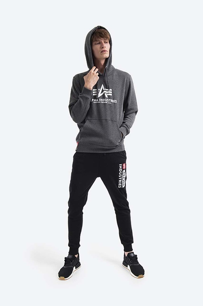 Alpha Industries sweatshirt 178312.597 gray AA00