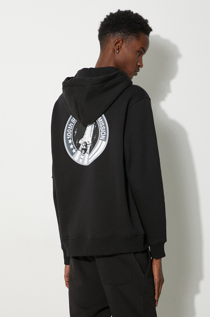 Ρούχα Μπλούζα Alpha Industries Space Shuttle 178317.03 μαύρο