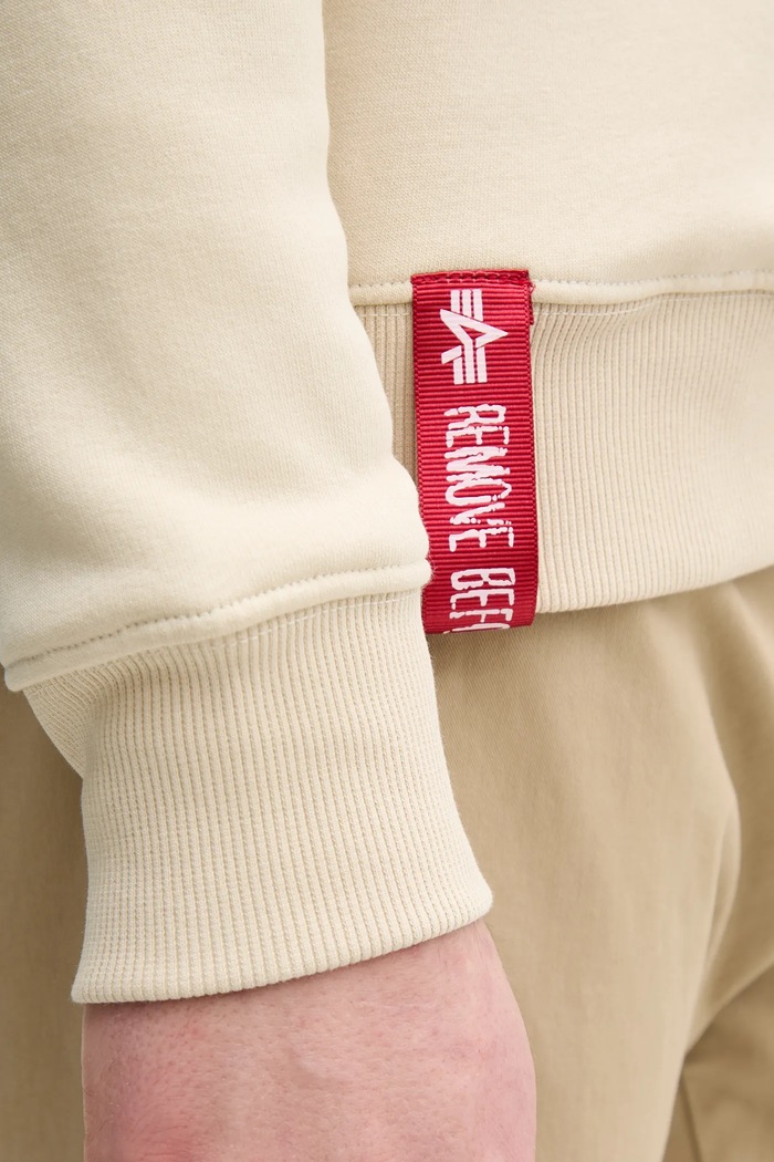 Alpha Industries bluza Bluza Alpha Industries 188307 03 188307 beżowy