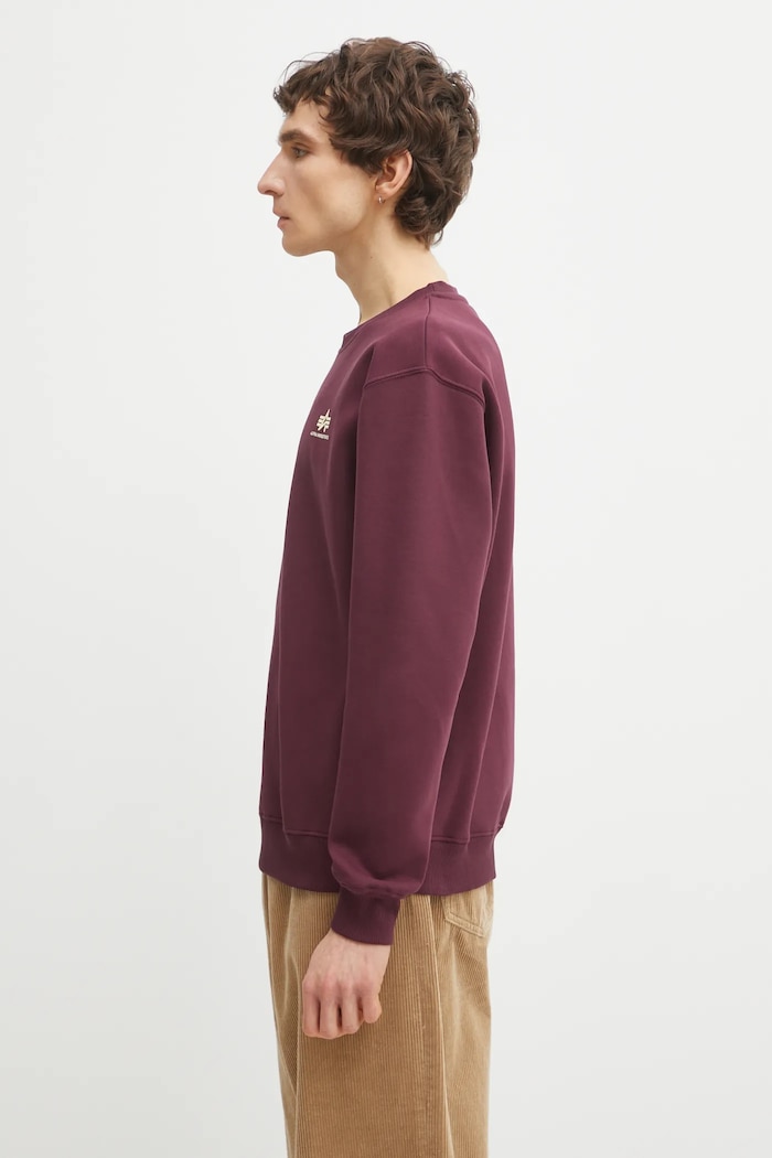 Кофта Alpha Industries Bluza Alpha Industries 188307 03 188307 бордо SS26