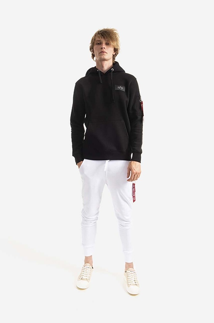 Alpha Industries sweatshirt Back Print 178318CP.615 black AA00