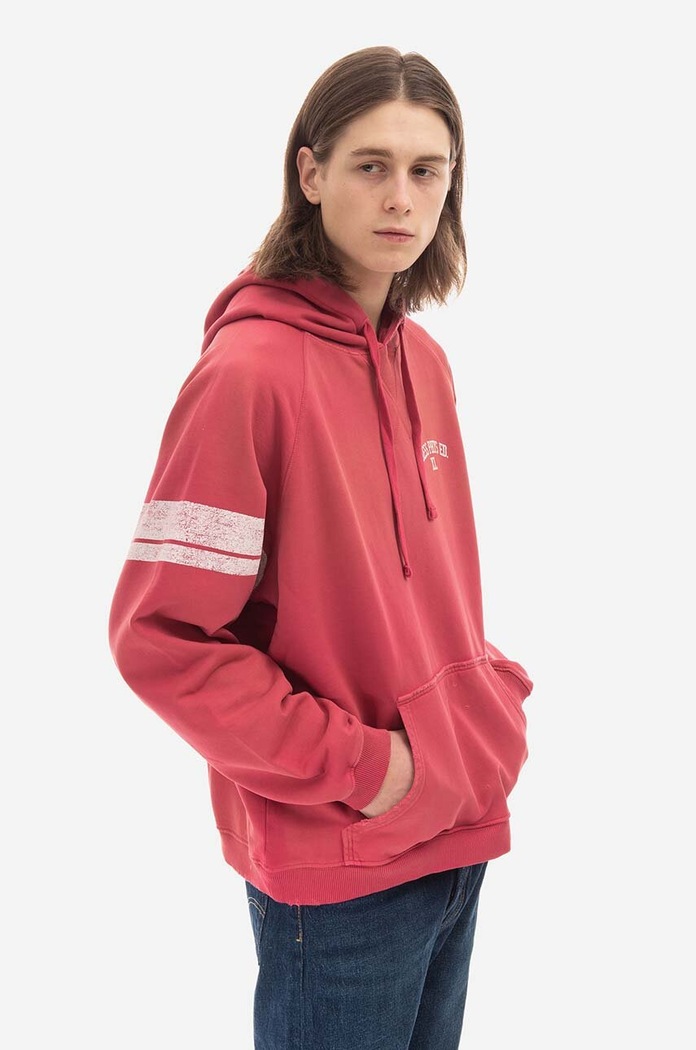 Памучен суичър Guess Washed Hoodie M2BQ00.KBB40 розов