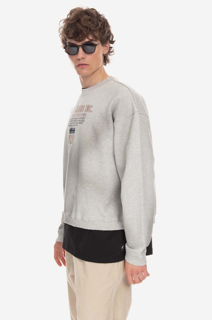 Дрехи Памучен суичър Guess Crewneck Sweatshirt M2BQ03.KBB40 сив