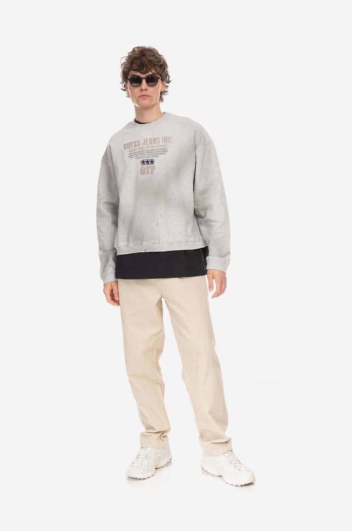 Памучен суичър Guess Crewneck Sweatshirt M2BQ03.KBB40