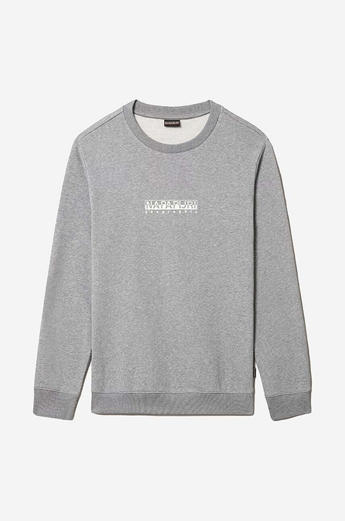 Clothing Napapijri sweatshirt NA4GBF.160 gray