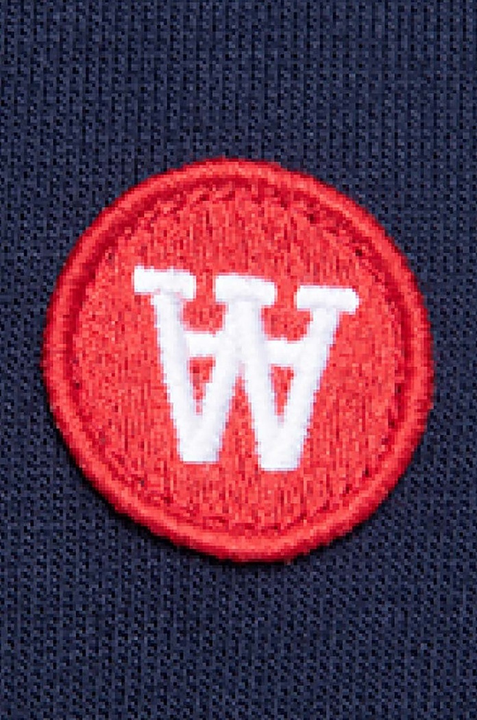 Wood Wood felpa in cotone Tye Double A 10005601.2424 granata