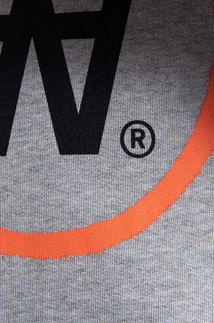Bavlněná mikina Wood Wood Ian Hoodie 10135605-2424 GREY MELANGE šedá 10135605.2424