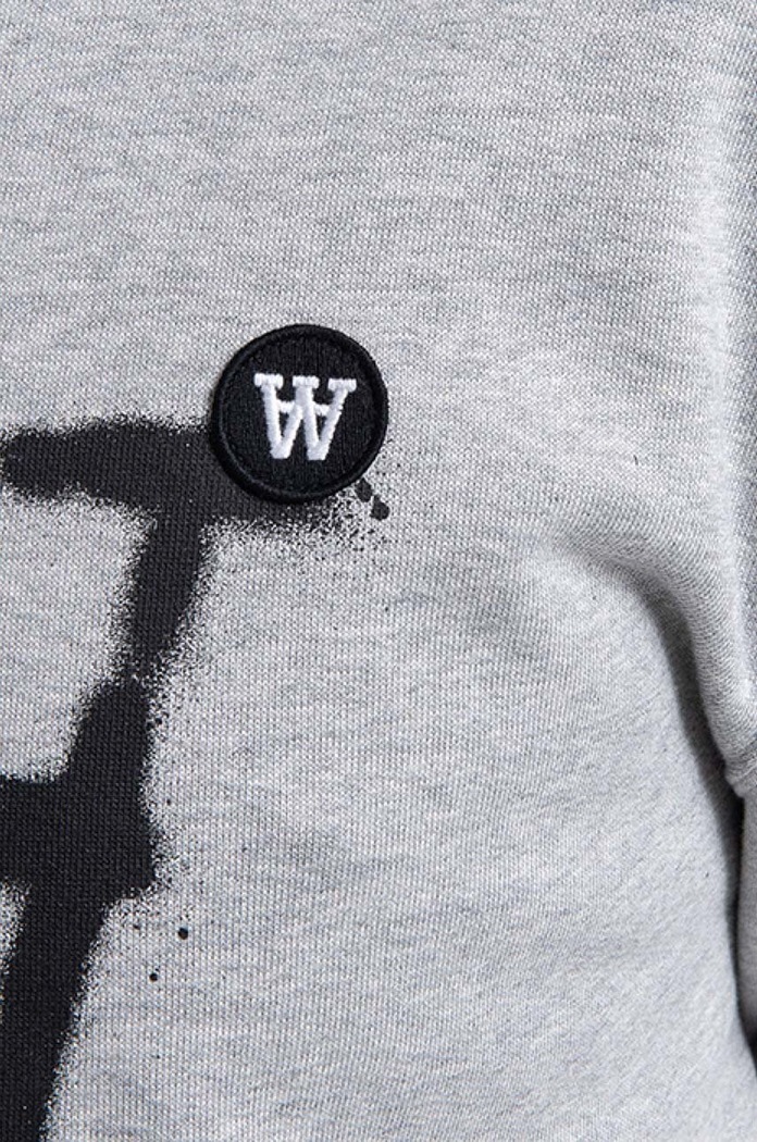 Wood Wood cotton sweatshirt Tye Sweatshirt gray 10135606.2424