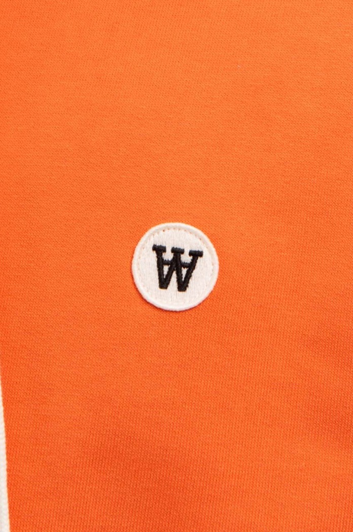 Wood Wood cotton sweatshirt Ian Double A 10915600.2424 orange